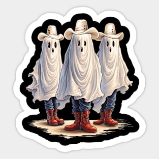 Boo-tiful Cowgirl Spirits Sticker